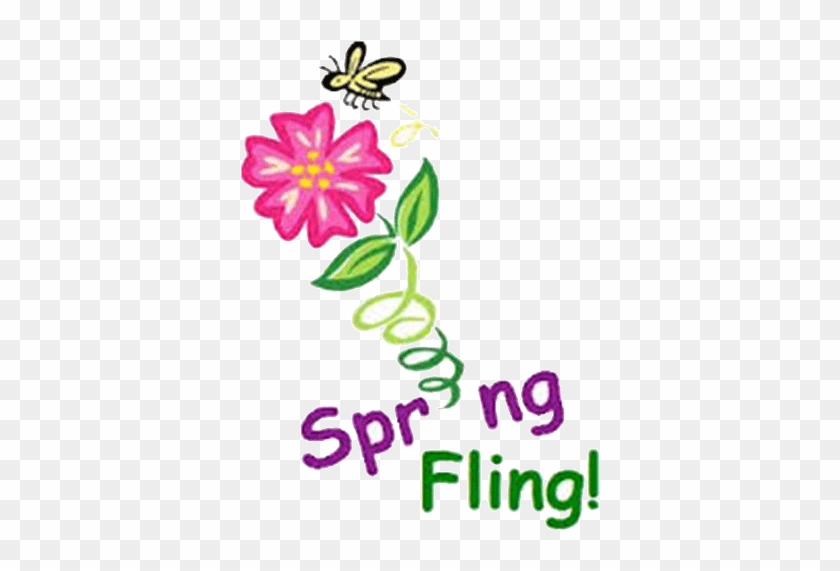 Spring Camp Clipart - Spring Fling Dance #1018009