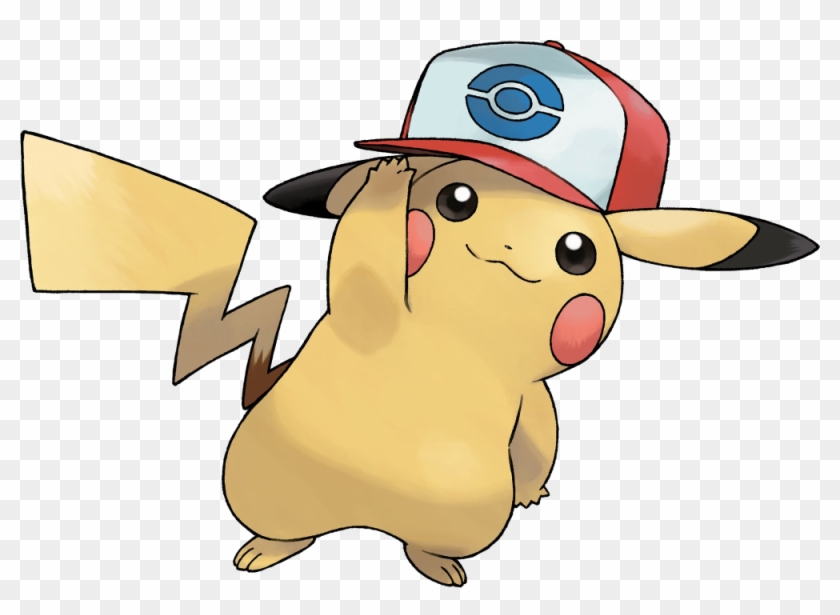 Links Naar Rechts - Ash Hat Pikachu Unova #1018052