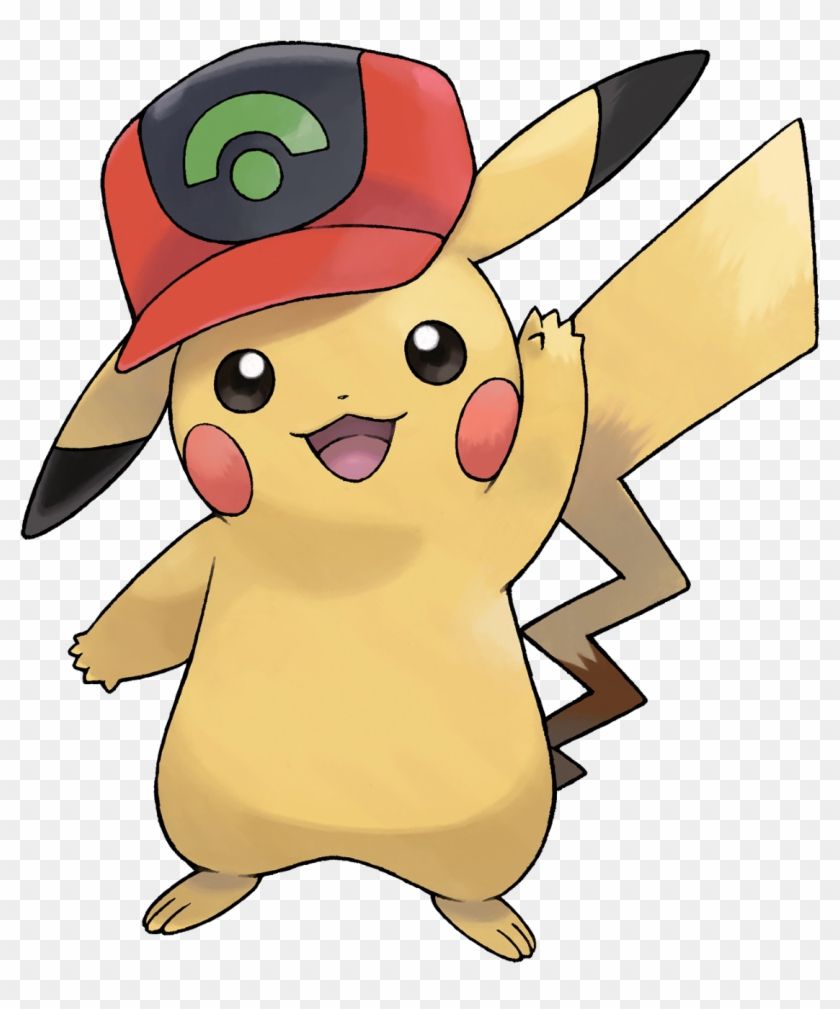 Cap Pikachu Event Released For Pokémon Sun And Moon - Pokemon Ash Cap Pikachu #1018055