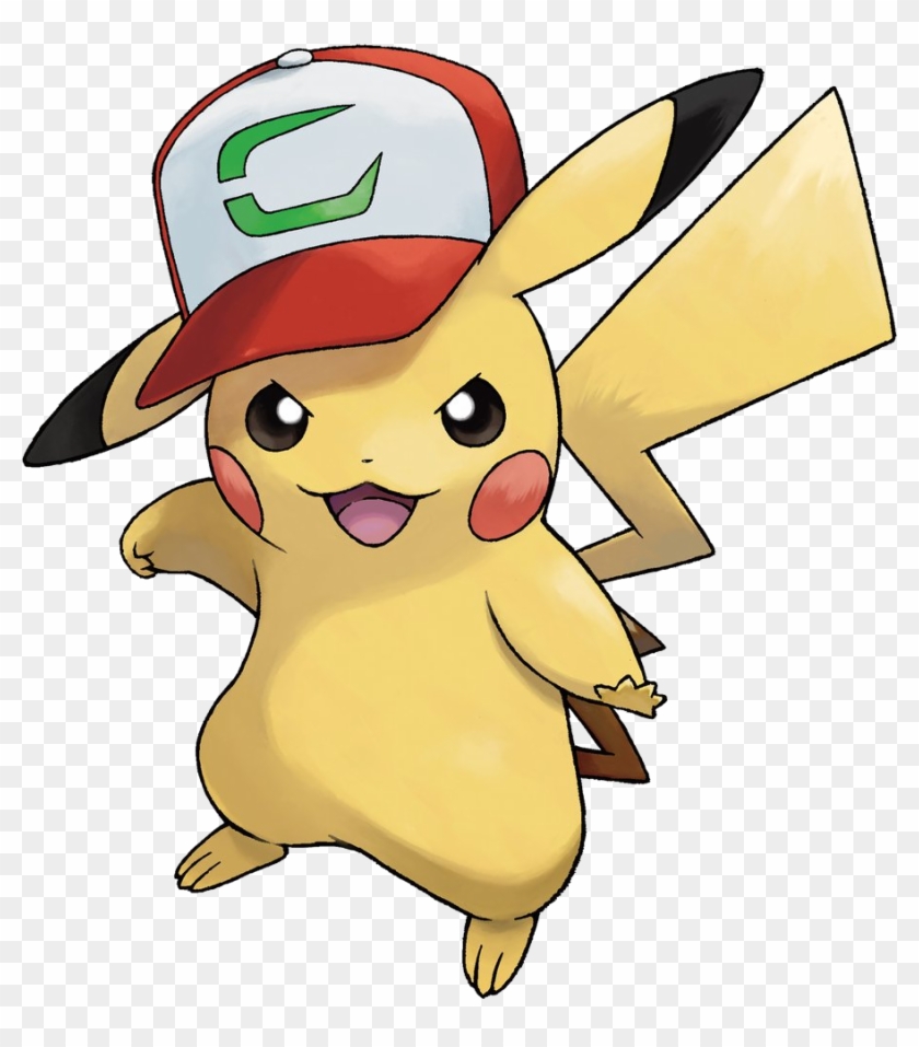 1566458 Distributie Pikachu Met Ash Pet Aangekondigd - Ash Hat Pikachu #1018063