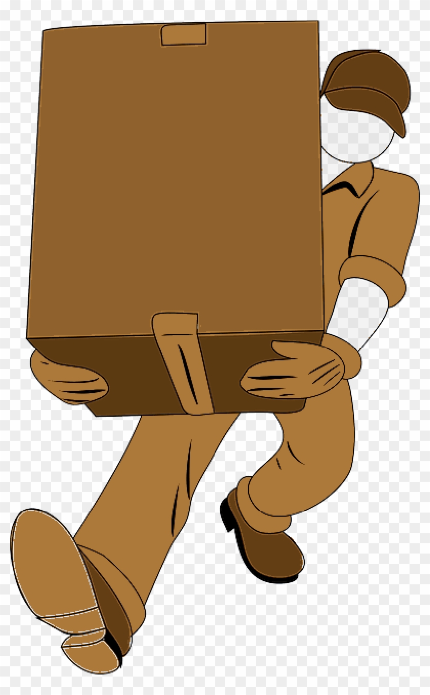 Box, Person, Human, Package, Hat, Cap, Move, Lift, - Warehouse #1018069