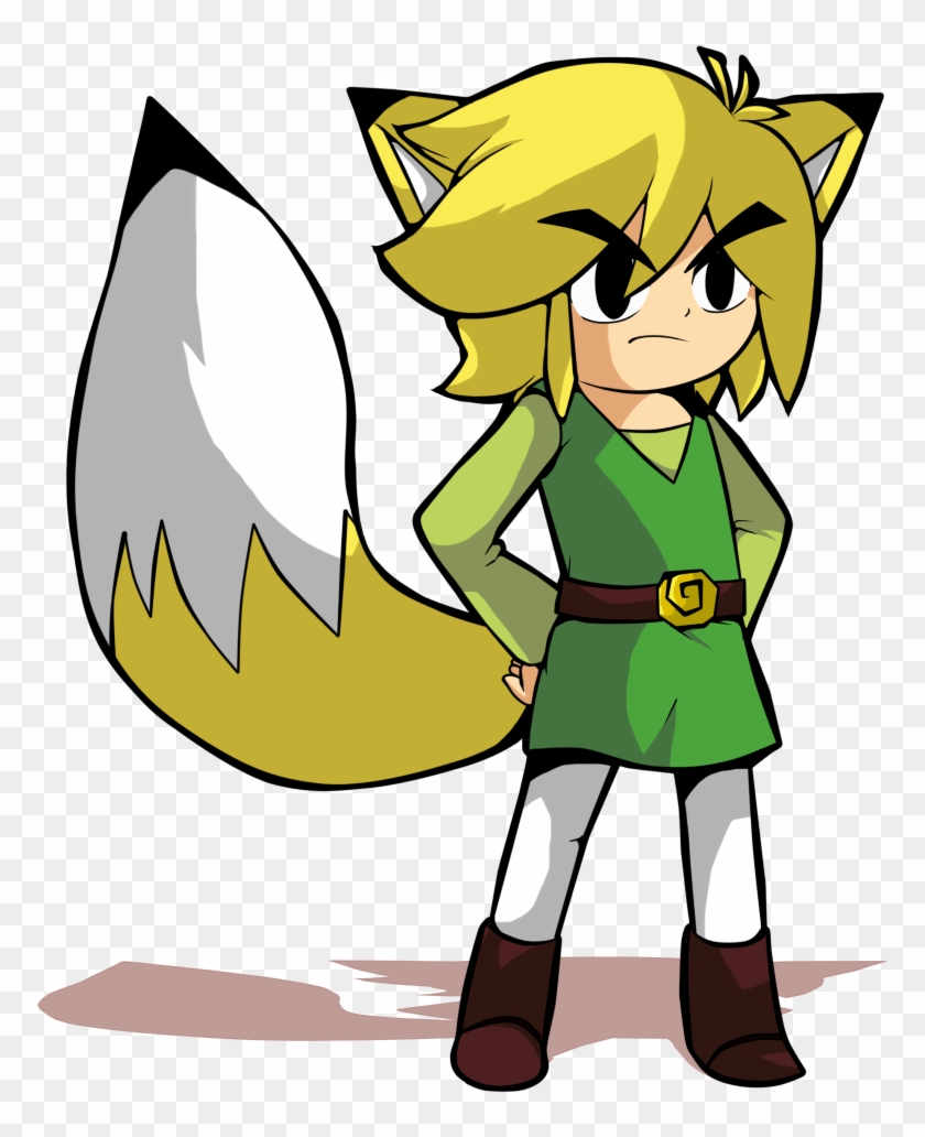 Full Size Of Drawing - Fox And Toon Link #1018088