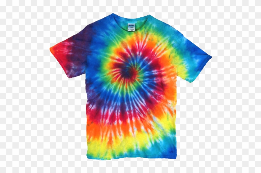 Image Of Tie Dye T-shirt - Rainbow Tye. tie dye shirt png. 
