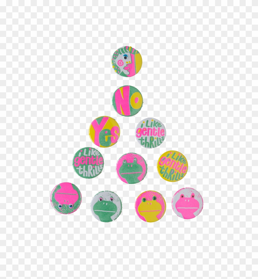 Psychedelic Risograph Button Psychedelic Risograph - Risograph #1018203