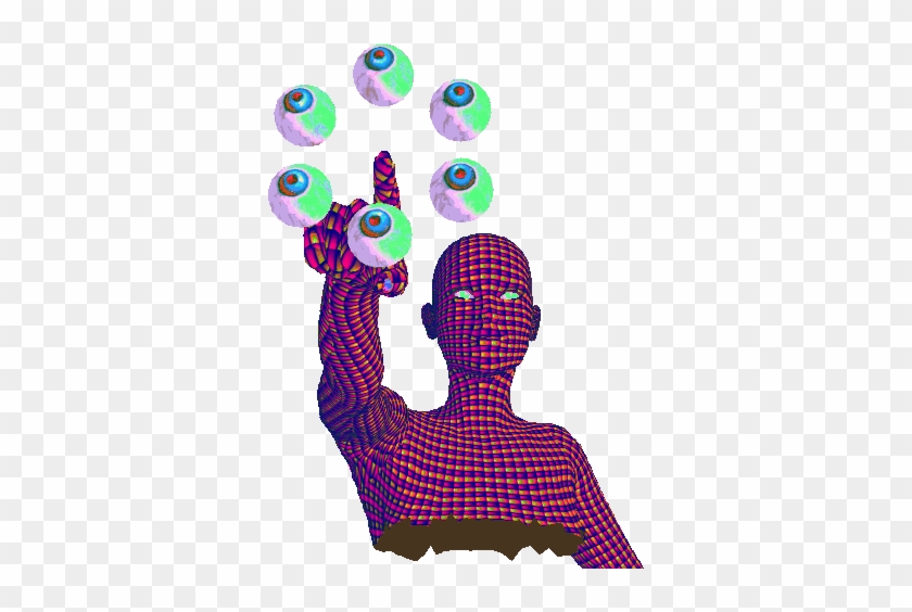 Psychedelic Clipart Transparent - Psychedelic Clipart Transparent #1018205