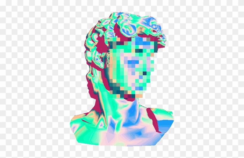 Psychedelic Clipart Transparent - Vaporwave Gif Transparent Background #1018209