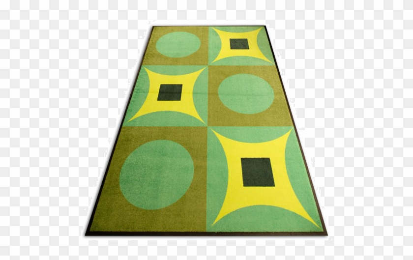 Design Mat - Floordirekt Retro-designmatte | Psychedelic | Braun #1018236