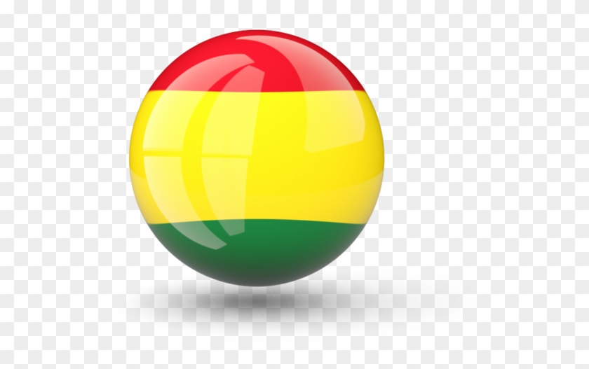 Bolivia Flag Png Clipart - Ghana Flag Icon Png #1018421
