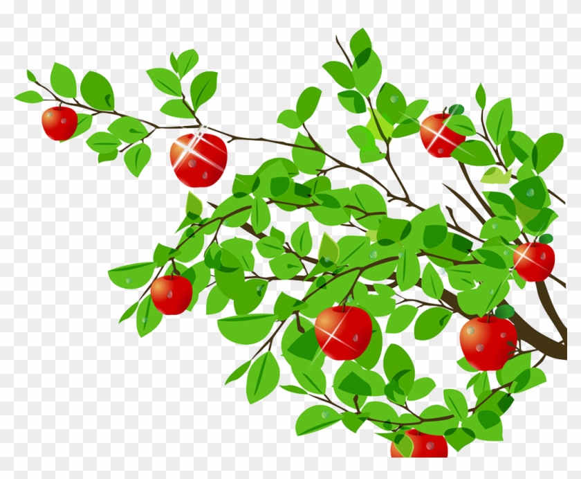 Tree Apple Cartoon - Apple Tree Png #1018497