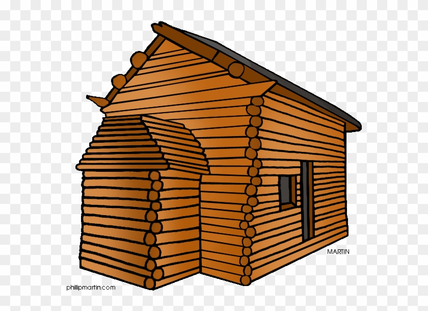Old House Clipart - Pioneer Village Clipart #1018670