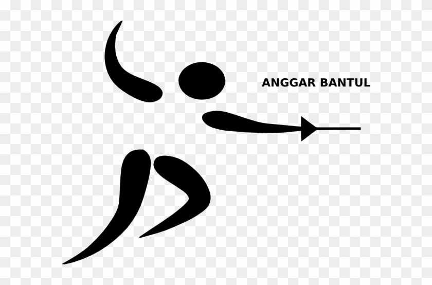Anggar Bantul 1 Clip Art - Olympic Fencing #1018688