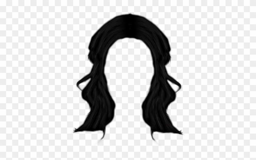 black wigs clip art