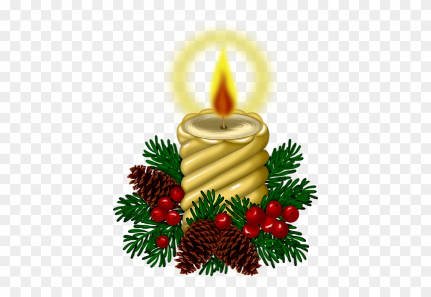 Christmas Clipart, Tube, Candles, Christmas Candles, - Christmas Day #1018730