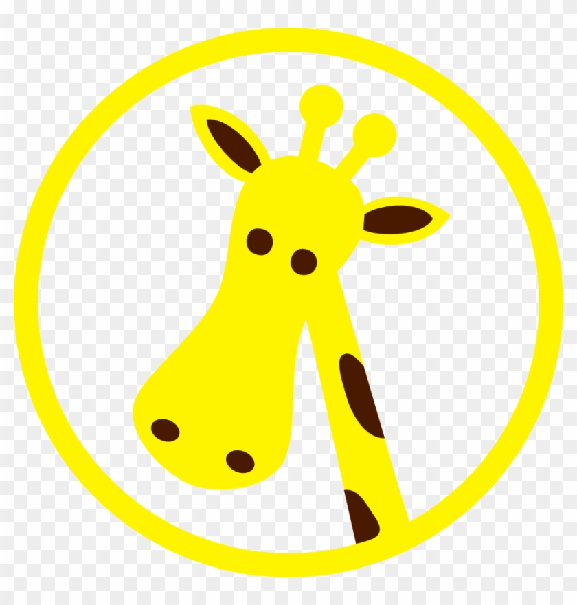 Giraffe Head Black White Line Animal 999px 111 - Portrait Of A Man #1018751
