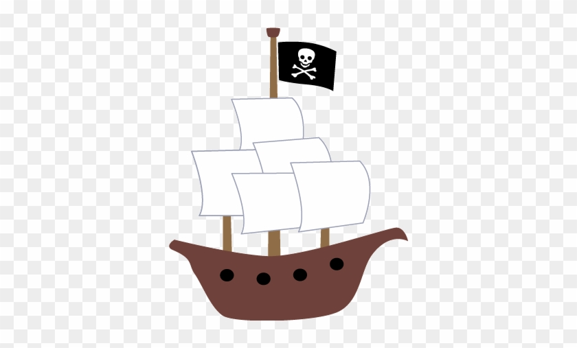 Pirate Ship Clipart Kid - Pirate Ship Clip Art #1018784