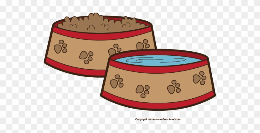 Dog Bowl Clipart - Dog Food Bowl Clipart #1018790