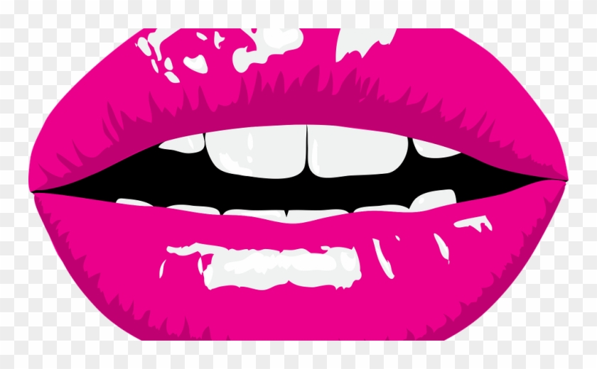 Pixabay - Red Lips Lips Clipart Transparent Background #1018850