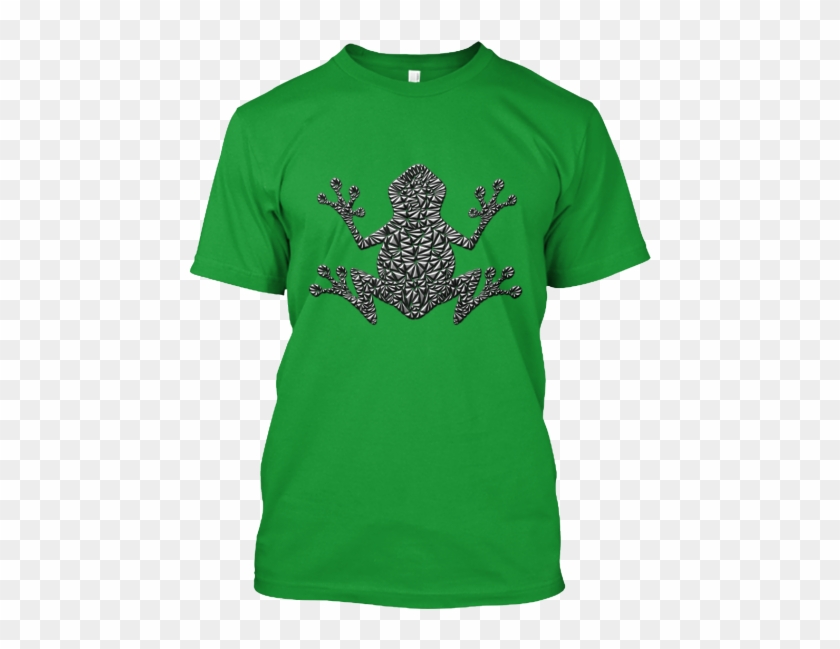 Frog, Toad, Amphibian, Metallic, Metal, Neon, Stained - Kod Shirt #1018869