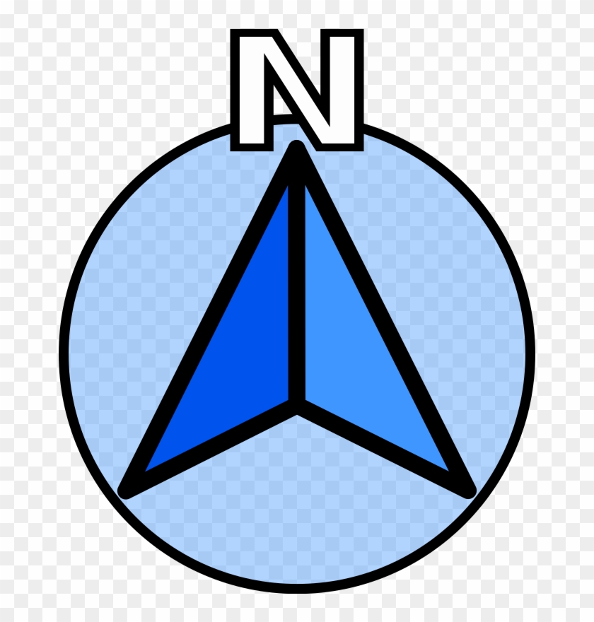Clipart Compass - North On A Compass #1018943