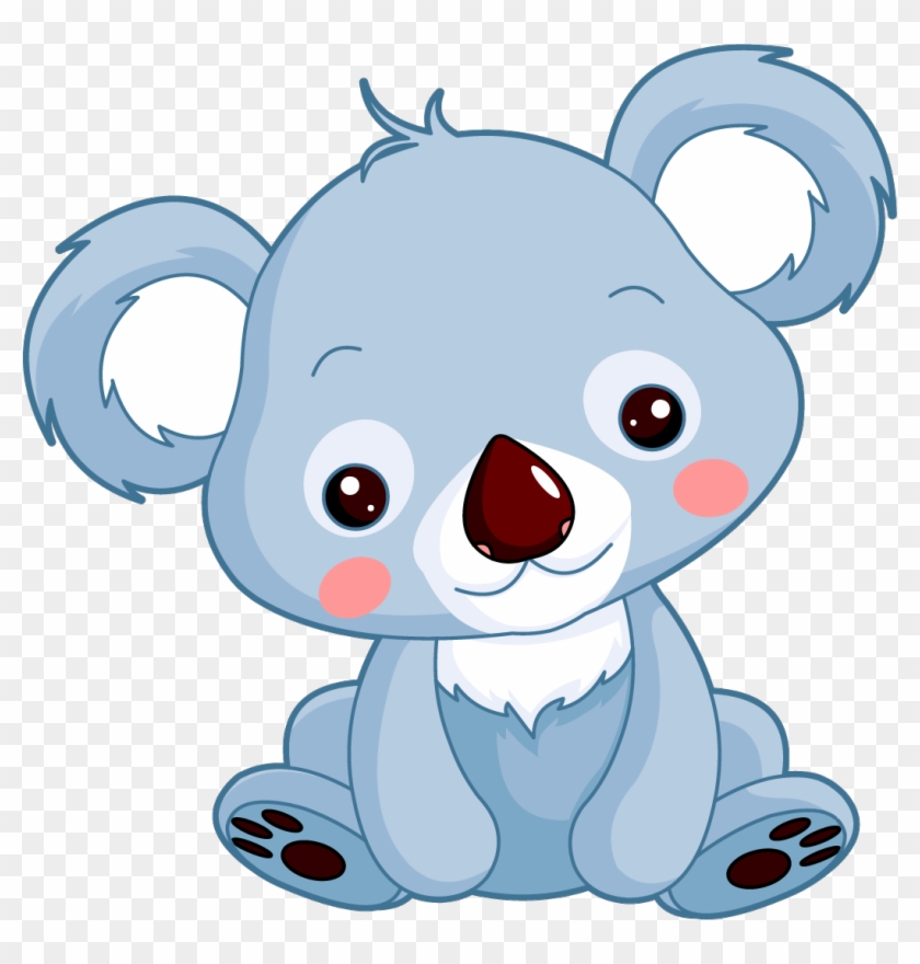 Koala Giant Panda Baby Bears Drawing - Animaux Mignon Dessin Couleur #1018950