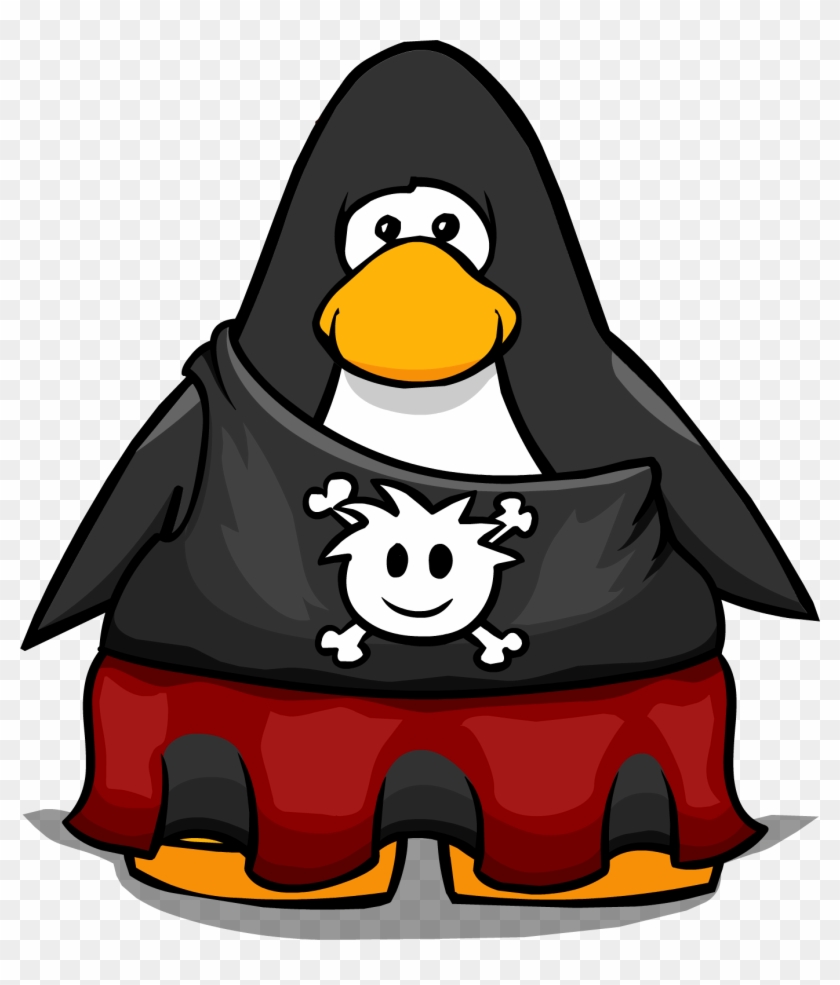 Jolly Roger Dress On A Player Card - Club Penguin Vuvuzela #1019031