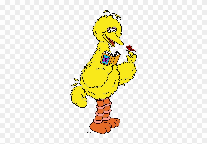 Street Clipart Seasame - Big Bird Sesame Street Cartoon #1019115