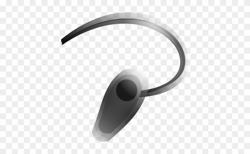 Headset Clip Art Download - Bluetooth Earpiece Transparent #1019189
