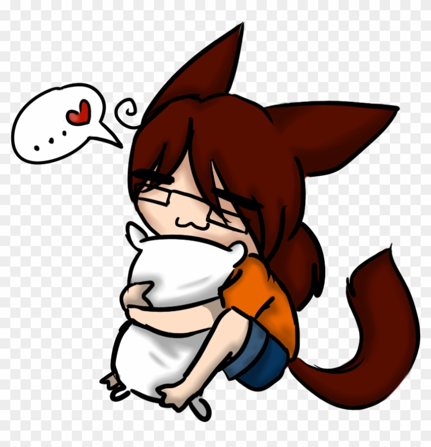 Pillow Sniff By Mangodere - Cartoon #1019257