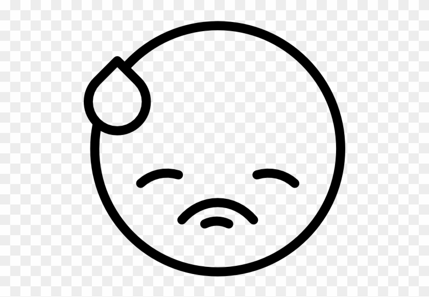 Feeling Lonely Clipart Black And White - Embarrassed Icon #1019298