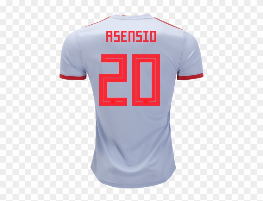 Spain 2018 World Cup Marco Asensio - Equipamento Espanha Mundial 2018 #1019301