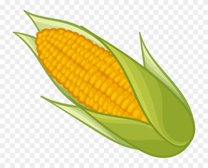 Ear Of Corn Clipart Black And White Download - Corn Clip Art Png #1019479