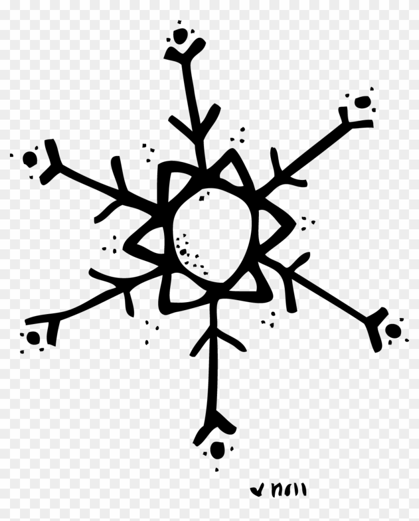 Melonheadz Snowflake Clipart - Snow Clipart Melonheadz #1019530