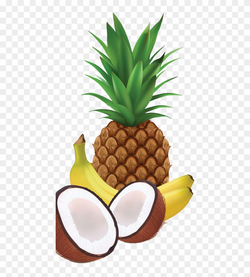 Juice Milkshake Banana Coconut Pineapple - Scentbagz Multi-purpose Powerful Air Freshener, Tropical #1019537