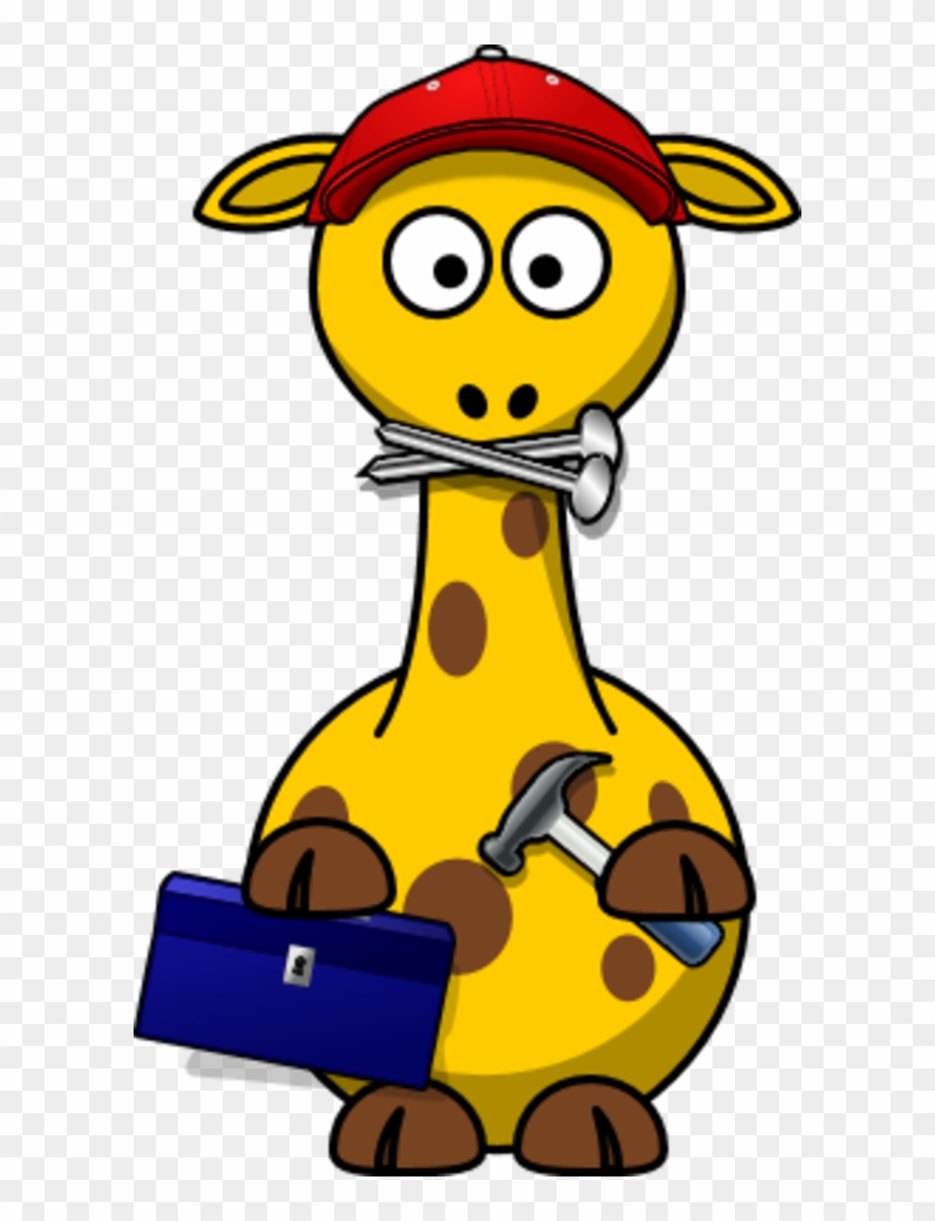 Giraffe Hammer Bag - Cartoon Giraffe #1019577