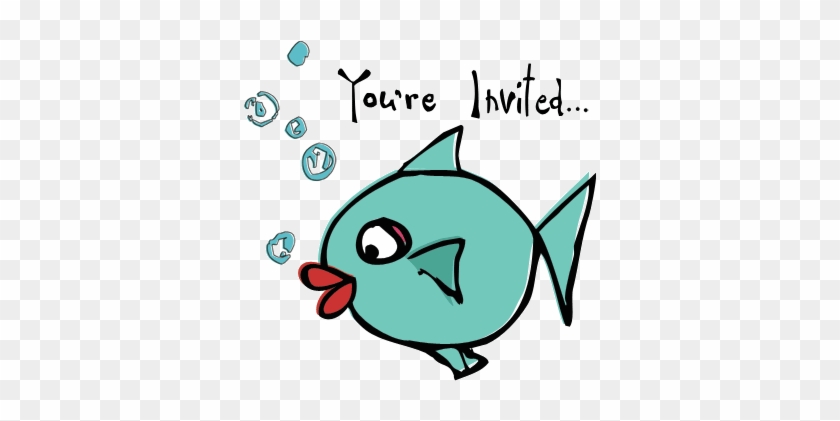 You're Invited Fishy Clipart - You Re Invited Gifs #1019589