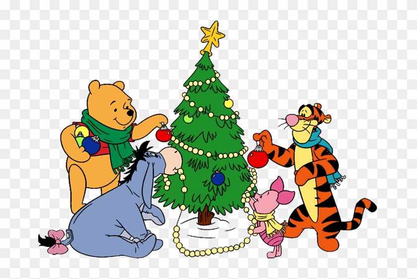 Tigger, Eeyore, Piglet Decorating Christmas Tree - Winnie The Pooh Tigger, Eeyore, Piglet Decorating Christmas Tree - Winnie The Pooh Christmas Clipart #1019621 - Tigger, Eeyore, Piglet Decorating Christmas Tree - Winnie The Pooh