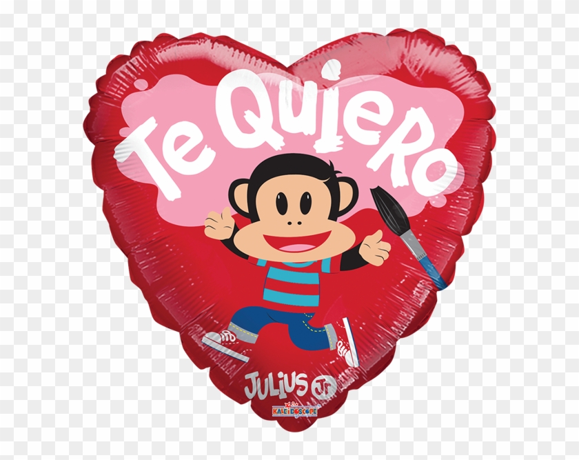 Julius Jr Te Quiero - Love You 43cm Mylar Balloon Bulk (5 Pack) #1019642