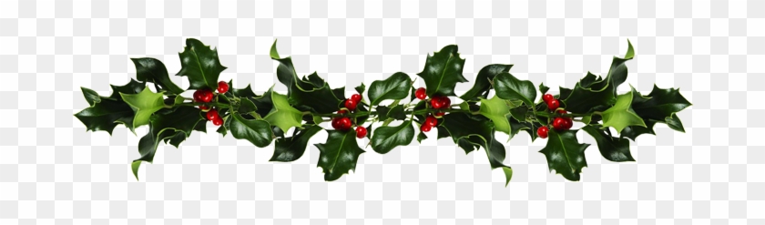 Holly And Mistletoe - Mistletoe And Holly Png #1019872