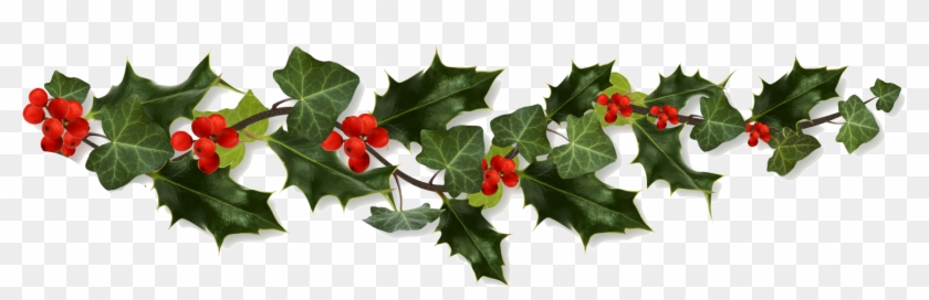 Holiday Shipping Information - Christmas Holly Transparent Png #1019891