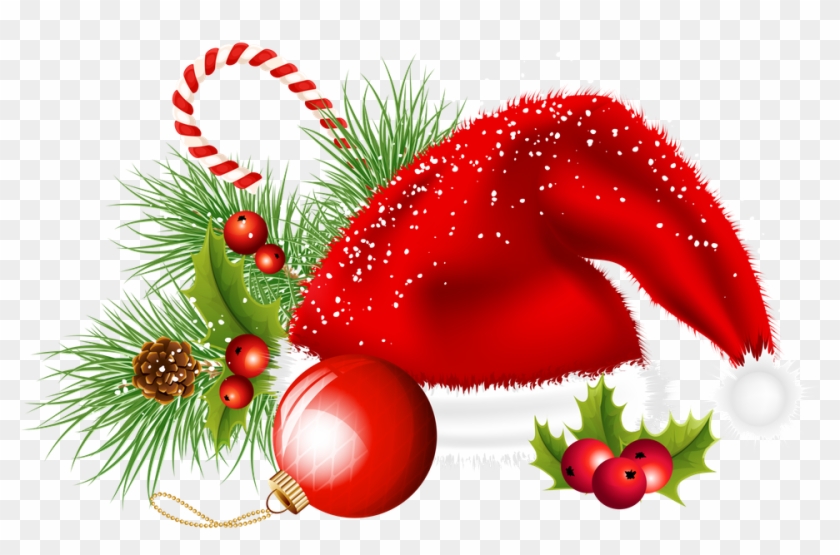 Home Decor Large-size Transparent Christmas Santa Hat - Festive Reusable Holiday Bag #1019897
