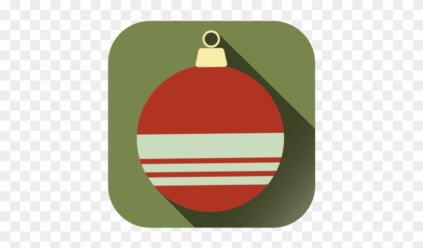 Christmas Bauble Decoration Square Icon Transparent - Icon #1019948