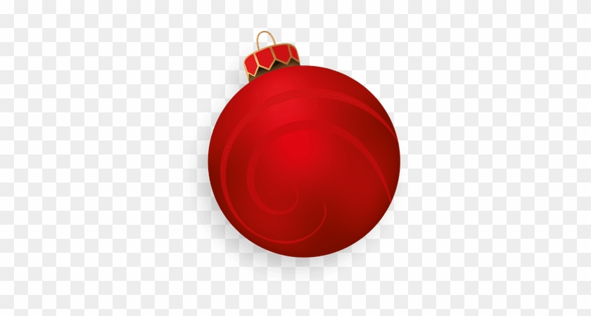 Red 3d Christmas Ball - Christmas Ornament #1019957