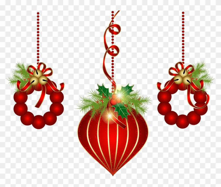 Christmas Decorations Images Free Cliparts Co Transparent - Christmas Decorations Clipart Transparent Background #1019967