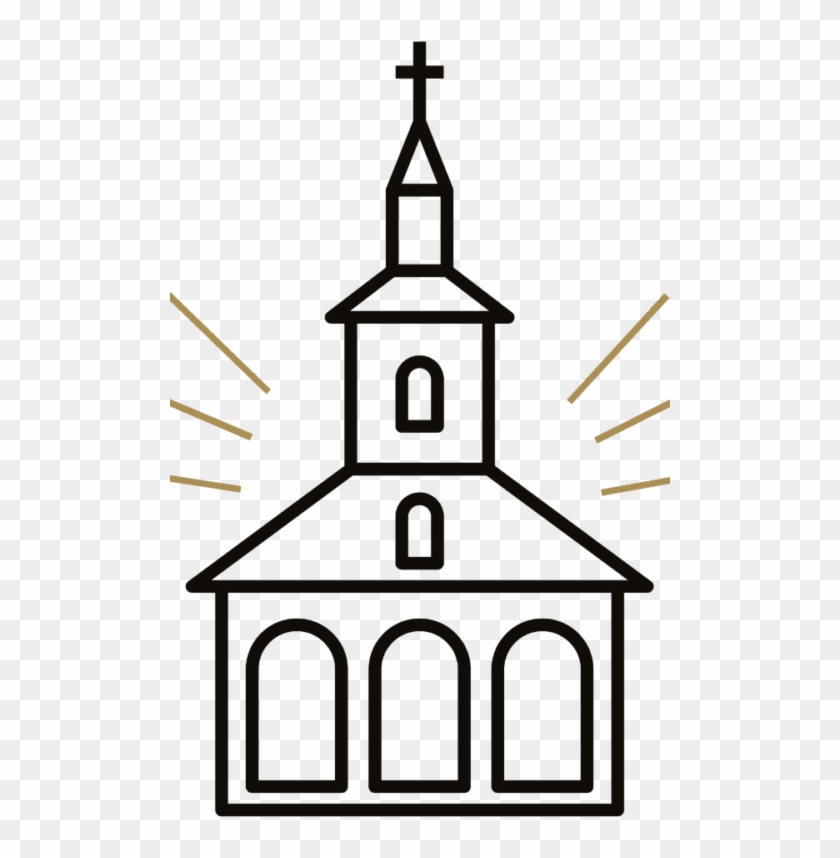 Iglesia Para Colorear - Free Transparent PNG Clipart Images Download