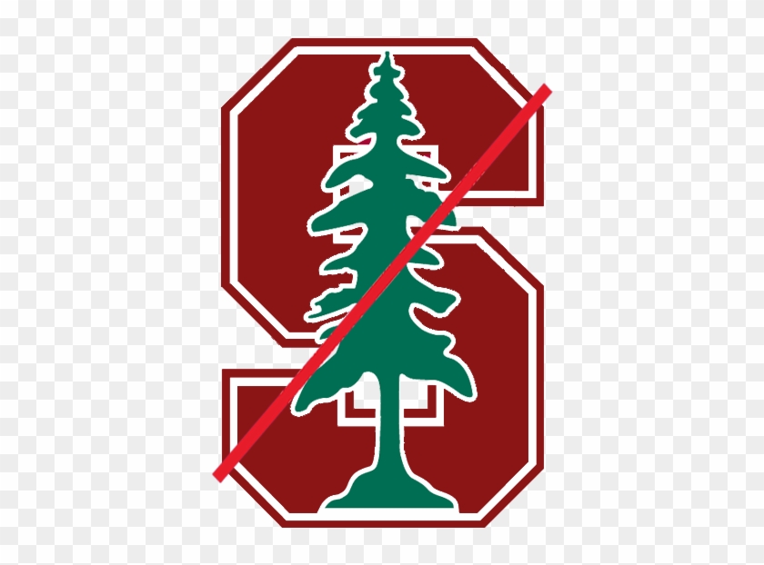 Space Around The Tree Inside The "s" - Stanford University Logo Outline #1020003