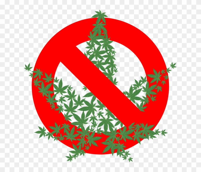Illustration Of No Pot Allowed Ather #1020025