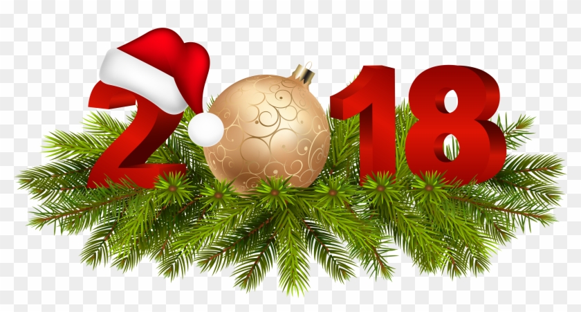 2018 Christmas Decoration Png Clip Art Image - Christmas Balls 2018 Png #1020077
