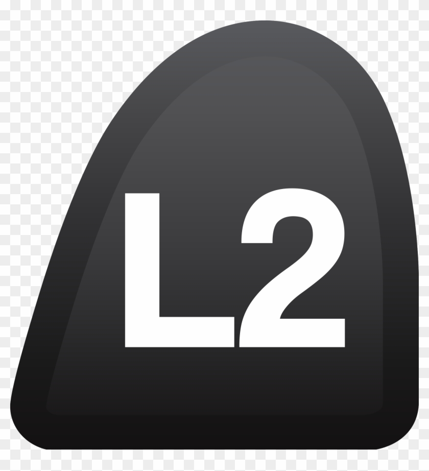 Open - L2 Button Png #1020248