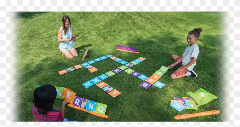 Game To Play With Kids - Twist Time Word Scramble, Multiple Lawn Game Set #1020305