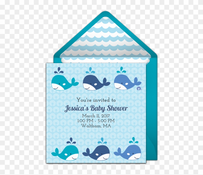 Customizable, Free Baby Whale Watch Online Invitations - Baby Shower #1020317